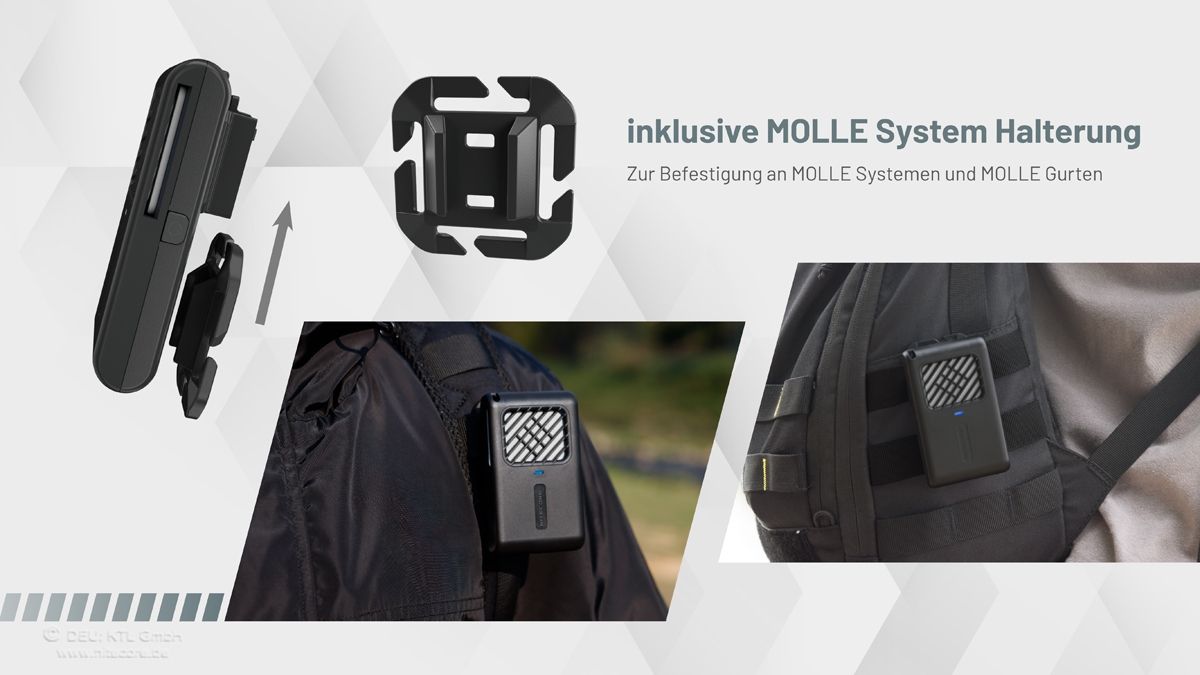 NITECORE EMR06 TAC - MÜCKENABWEHR GERÄT INTEGRIERTER AKKU