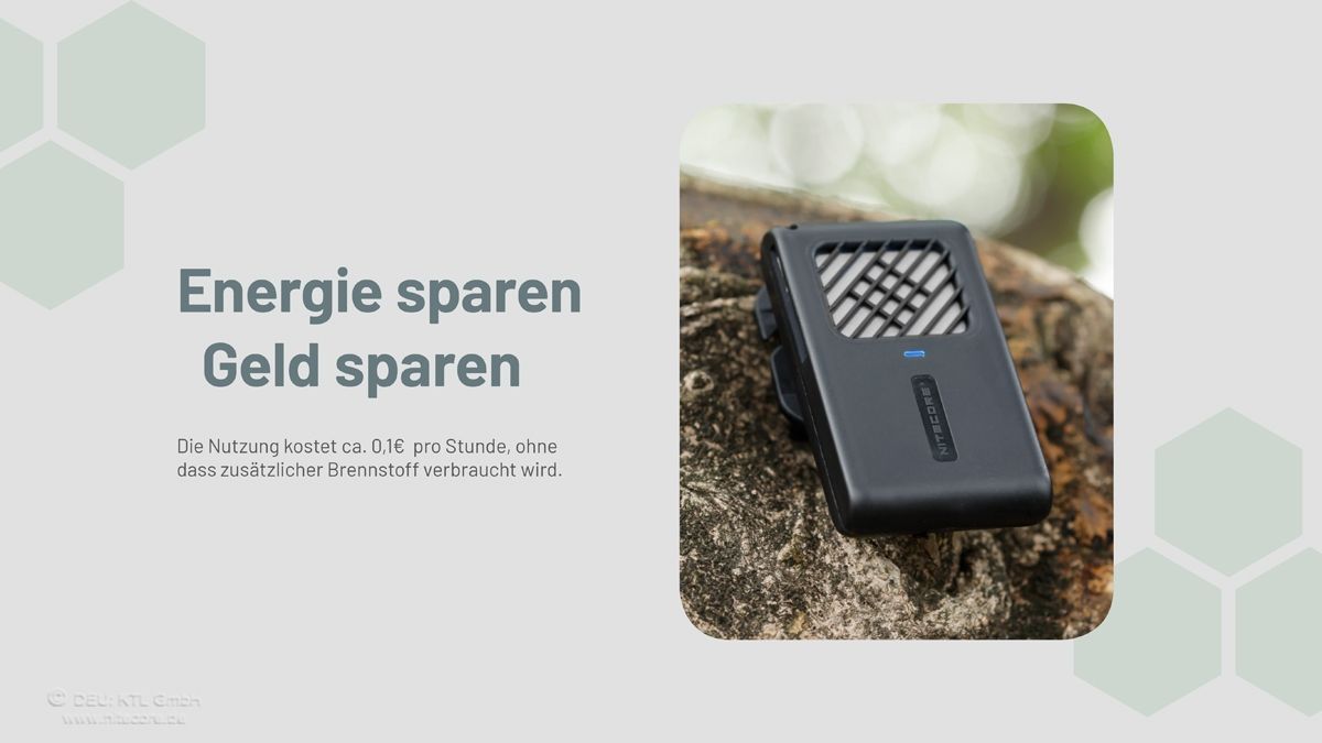 NITECORE EMR06 TAC - MÜCKENABWEHR GERÄT INTEGRIERTER AKKU