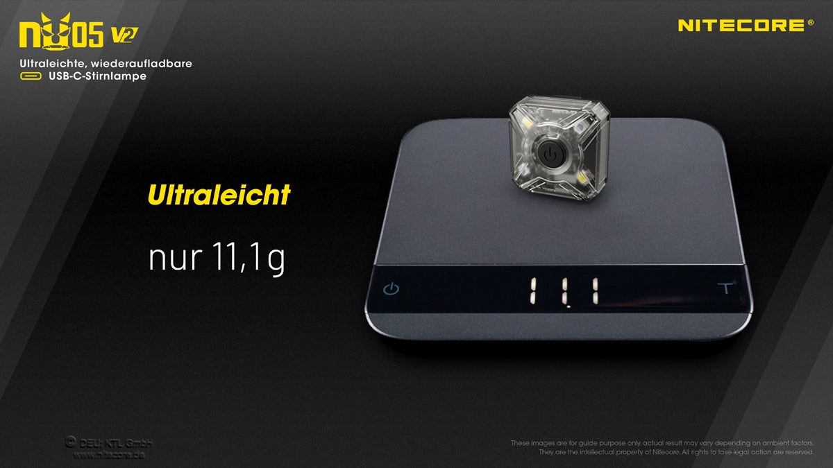 Nitecore NU05 V2 - USB-C EDC SIGNALLICHT