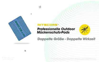 NITECORE WIRKSTOFFPLÄTTCHEN FÜR MÜCKENABWEHR GERÄTE MRM10