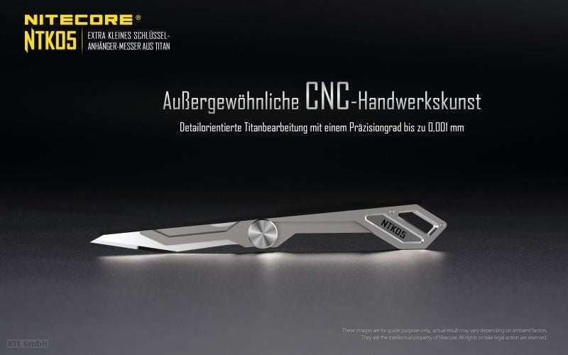 NITECORE TITAN EDC, OUTDOOR, SURVIVAL KNIFE NTK05