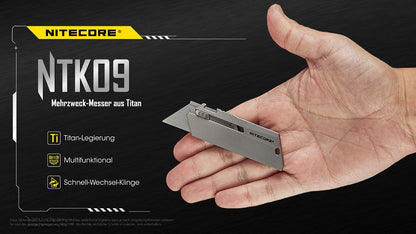 NITECORE TITAN EDC, OUTDOOR, SURVIVAL KNIFE NTK09