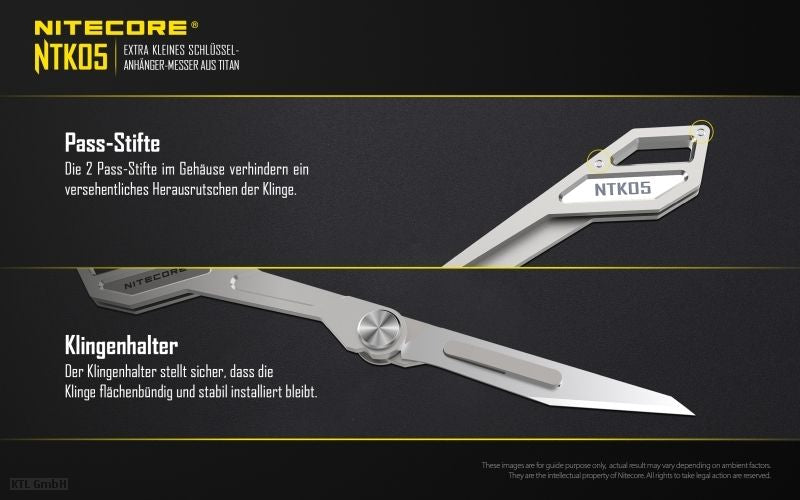 NITECORE TITAN EDC, OUTDOOR, SURVIVAL KNIFE NTK05