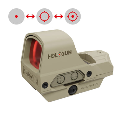 HOLOSUN HS510C OFFENES REFLEX ROTRPUNKTVISIER