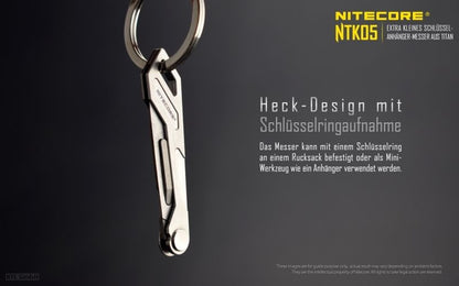 NITECORE TITAN EDC, OUTDOOR, SURVIVAL KNIFE NTK05