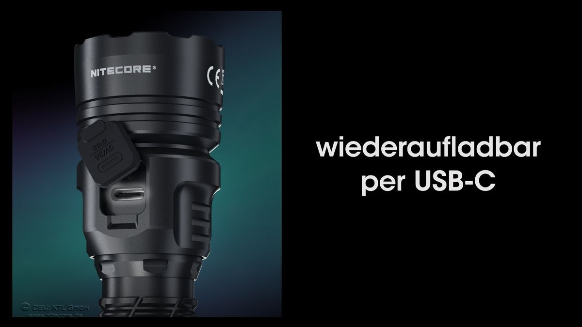NITECORE MH25 PRO - 3300 LUMEN, UHi 40 LED EDC TASCHENLAMPE