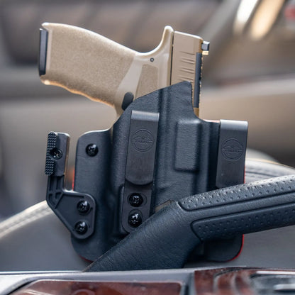 FALCO HOLSTERS A912L KYDEX/LEDER BEARING IWB HOLSTER GLOCK 43X RAIL