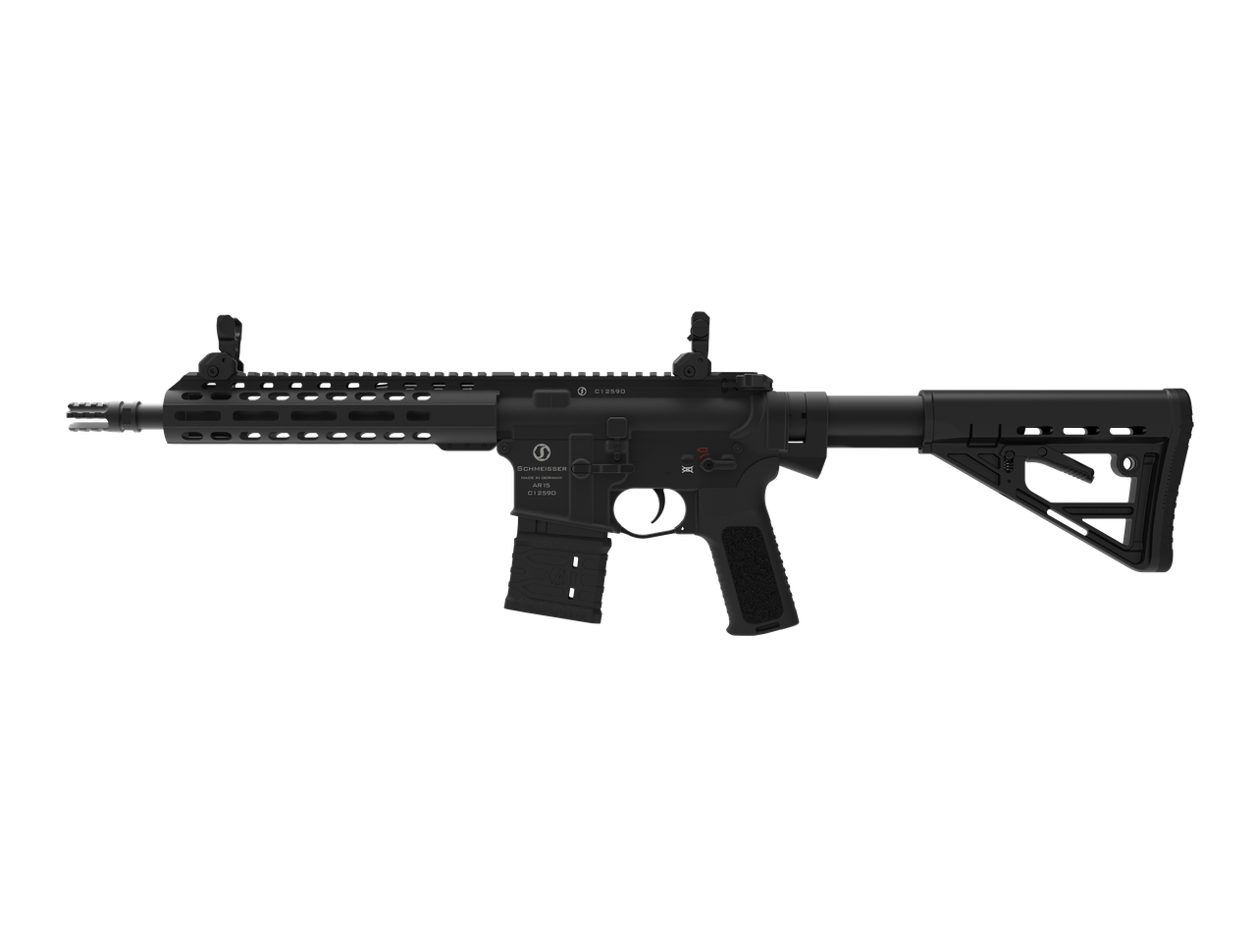 SCHMEISSER S4F AR-15 SLIM LINE HALBAUTOMATISCHE BÜCHSE SCHWARZ 10,5"