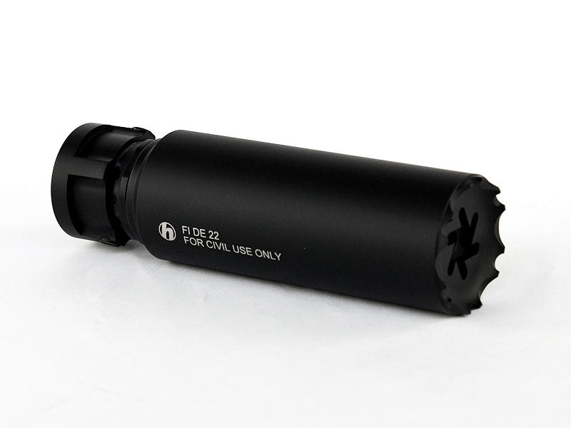 ASE UTRA SCHALLDÄMPFER DUAL SHORT 5.56 GEN-2  BORELOCK SCHWARZ CERAKOTE