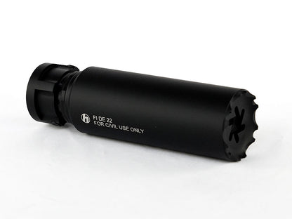 ASE UTRA SCHALLDÄMPFER DUAL SHORT 5.56 GEN-2  BORELOCK SCHWARZ CERAKOTE