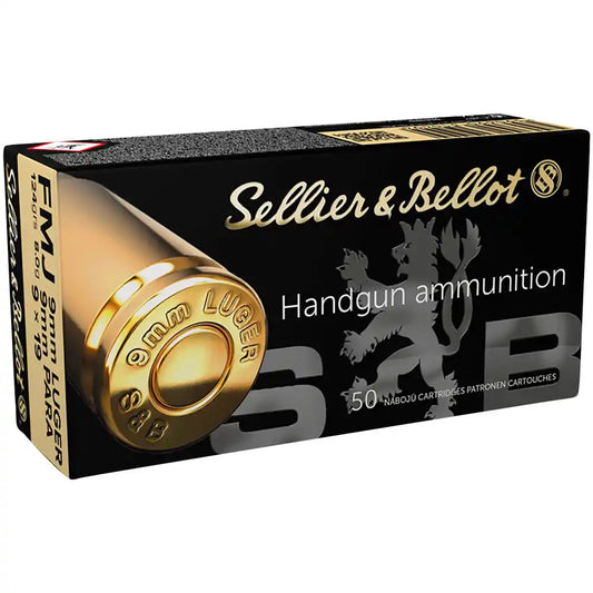 SELLIER & BELLOT VOLLMANTEL 9MM LUGER 115GR