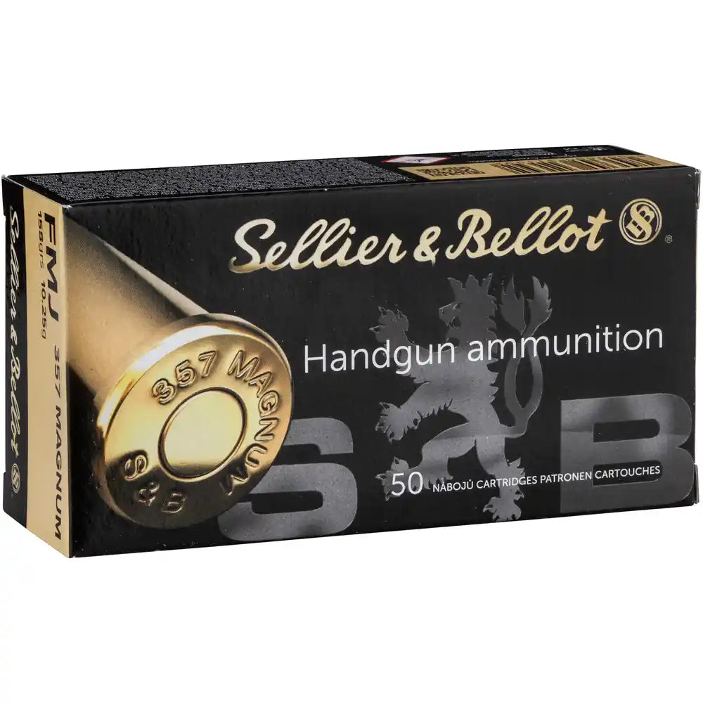 SELLIER & BELLOT VOLLMANTEL .357 MAG 158GR